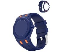 Oshmirian for Swatch Royal Pop Watch Silicone Sport Band - Durable Outdoor Strap,Soft Breathable Wristband Replacement for Fitness,Hiking,Running,Everyday Wear(Blue,at Three O'Clock)