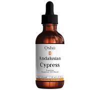 OSHU Luxury Andalusian Cypress Pure Undiluted Essential Oil - 10ml | for Relaxation, Focus & Mindfulness | for Home Aromatherapy Diffusers, Candles, Baths & Burners
