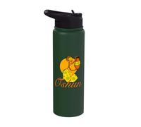 Oshun Orishas Goddess Deity Ox Ifa Yoruba Gift Stainless Steel Insulated Water Bottle