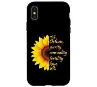 Oshun Orishas Goddess Oxum Ifa Yoruba Religion Gift Case for iPhone X/XS