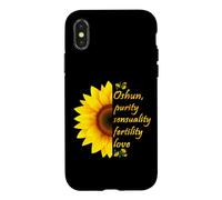 Oshun Orishas Goddess Oxum Ifa Yoruba Religion Gift Case for iPhone X/XS