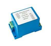 OSHZIKJII 1pcs 4-20mA 0-10V RS485 AC Voltage Transmitter 0-100V 0-220V 0-380V 0-500V 3Phase 3wire / 3phase 4wire AC Voltage Sensor Transducer(0-5V,Input 0-250V)