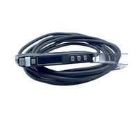 OSHZIKJII 1PCS digital display fiber optic sensor diffuse reflection through-beam color sensing photoelectric GF1-WA1(GX6-F1)