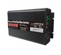 OSHZIKJII Inverter DC 12V/24V to AC 220V 110V 50/60Hz Voltage Converter 5000W/4000W(24V,220V(60HZ))