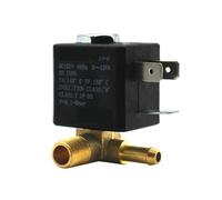 OSHZIKJII JYZ-4P 3mm 2/2Way AC 120V 230V G1/8' Brass Steam Air Water Coil Solenoid Valve
