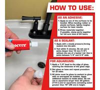 Osi Sealants 3 Oz Superflex Clear RTV Silicone Adhesive Sealant 908570