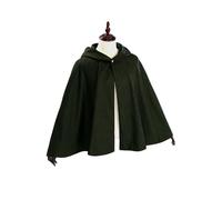 OSIAS Anime AoT Survey Corps Cape Cosplay Cloak with Embroidered Wings Emblem (M)