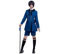 OSIAS Black Butler Ciel Phantomhive Uniform Cosplay Costume (L)