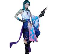 OSIAS Genshin Impact Xiao Cosplay Outfit Xiao Costume(M)