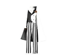 OSIAS Nikolai Gogol Black and White Style Costume Set-Premium Quality Replica with Accurate Sizing(XL)