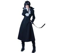OSIAS Upgraded Bungo Stray Dogs Ryunosuke Akutagawa Cosplay Costume(XXL)