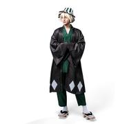 OSIAS Urahara Kisuke Cosplay Costume - Full Set, Thick Comfortable Fabric Anime Outfit (S)