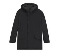 BOSS Orange Osiass Mens Water Repellent Jacket with Contrasting Trims - Black 001 - Black 001 - 52/XL
