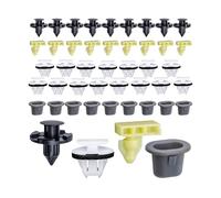 Osilly 45PCS Car Wheel Opening Moulding Clips, Wheel-Well Flare Retainer Fastener Kit, Front Bumper Clip Replaces 01553-09321 76882-JG10A 76847-JG00A, Compatible with Murano Armada Juke