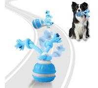 Osinaga Interactive Dog Ball Toys, Smart Interactive Dog Toys for Boredom, Motion Activate Rolling Ball for Small Medium Large Dogs, Automatic Moving Toy, Stimulation Toy for Boredom Relief (Blue-A)
