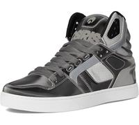 Osiris Clone Silver Black Holo Mens Skate Hi Top Trainers