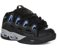 Osiris D3 2001 Skate Shoes - Black/Grey/Blue