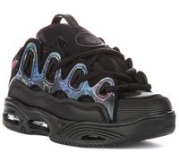 Osiris D3 2001 Skate Shoes - Black/Pink/Holo
