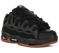 Osiris D3 2001 Chunky Sole Lace Up Unisex Sneakers In Black UK 4 - 7