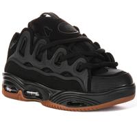 Osiris D3 2001 Chunky Sole Lace Up Unisex Sneakers In Black UK 7 - 12