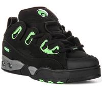 Osiris D3 E Flex Point Cons Endura Toe Cap Mens Trainer In Black Green UK 7 - 12