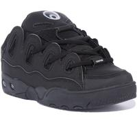 Osiris D3 Og Air Bag Chunky Lace Up Mens Trainers In All Black UK 4 - 6