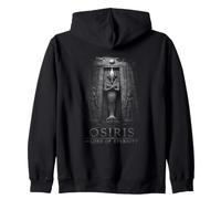 Osiris Lord Of Eternity Egyptian Pharaoh Mythology Zip Hoodie