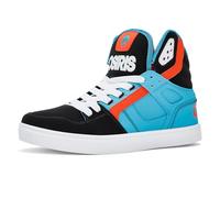 Osiris Men's Clone Skate Shoe, Black/Blue/Orange, 10