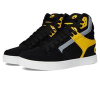 Osiris Men's Clone Skate Shoe, Black/Yellow/White, 10 UK
