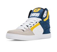 Osiris Men's Clone Skate Shoe, White/Navy/Tan, 9