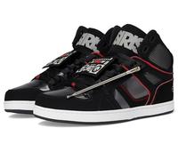 Osiris Men's NYC 83 CLK Skate Shoe, Black/Red/Boombox, 7.5 UK