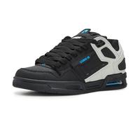 Osiris Men's Peril Skate Shoe, Black/Grey/Cyan, 8