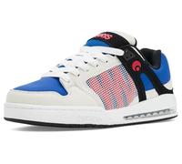 Osiris Men's Pixel Skate Shoe, Bone/Blue/Orange, 13