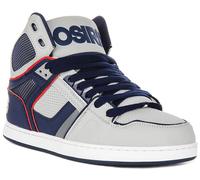 Osiris Nyc 83 Clk Mid Top Lace Up Mens Trainer Navy Grey UK 7 - 12
