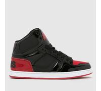 OSIRIS NYC 83 Trainers in Black & Red UK 11 (EU 47)