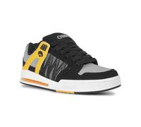 Osiris Pixel Skate Shoes - Black/Charcoal/Yellow