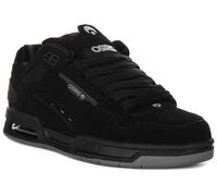 Osiris Suede Lace Up Molded Eva Mens Trainer In Black Grey UK 6 - 12