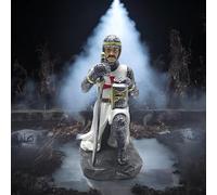 Osiris Trading UK Crusader Knight Sculpture - Medieval Warrior Collectible - Templar Decor Figurine Gift