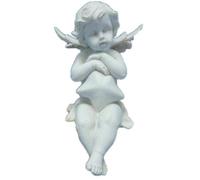 Osiris Trading UK Guardian Angel Cherub Shelf Sitter Ornament Statue Sculpture Mothers Nana Grandma Cherubs Present