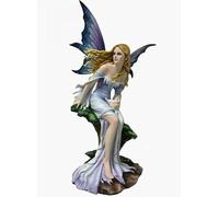 Osiris Trading UK Large Sitting Fairy With Dove Sculpture Statue Mythical Creatures Figure Gift
