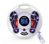 OSITO Upgraded EMS Foot Massager, Circulation Booster, Reduces Tired, Achy Feet, Relieves Leg Problems, 99 Levels, Home Gift