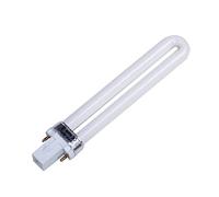osiuujkw 4 Pieces/Set 9W Nail Dryer Light Replacement Fingernail U-Shaped Tube Lamp Assorted Kit 365nm Pedicure Accessories