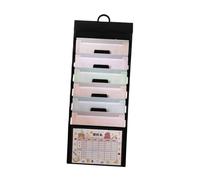 osiuujkw Accordion File Organizer 6 Tier Multifunctional Style Match With Wall Mount Paper Folder Options Multifunctional Organizer Features Double Hanging File Letter A4 Size Home Office