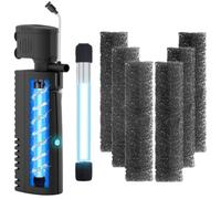 osiuujkw Aquarium Filter Pump And Fish Tank Water Pump For Tanks | Freshwater Saltwater Compatible And Three In One Function Means Fewer Devices And Less Cleaning