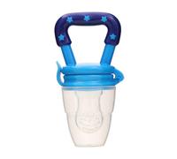 osiuujkw Baby Nipple Fresh Food Vegetable Supplement Easy to Install and Clean Durable Fashion Silicone Baby Pacifier Comfortable, Blue, M