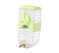 osiuujkw Bird Water Dispenser Bird Drinker Water Feeder Dispenser Feeding Tools Convenient Refill Mess Free Supply Parrot Waterer Automatic Supplies Container, green, 7.7x6x17.5cm