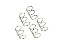 osiuujkw Book Rings Durable 3 Ring Metal Loose Leaves Binders Keeping School Notes And Projects Together 25mm Can Hold About 130 Loose Papers 3 Holes Metal Leaves Binder Rings Durable, Silver, 30mm