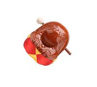 osiuujkw Buddhist Ornaments Decoration Lovely Wooden Fish Supply Zen Drum Percussion Instrument For Mindful Moments Buddhist Ornaments Decoration Wood Fish Supply