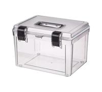 osiuujkw Camera Case Versatile Storage Solution For Digital Camera Art Supplies And Other Essential Accessories Transparent Waterproof Dry Box For Digital, Without Lock, 28x21.2x19cm