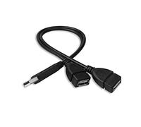 osiuujkw Charging Cable Quick Connection Splitter Wires Fast Transmission USB Wire